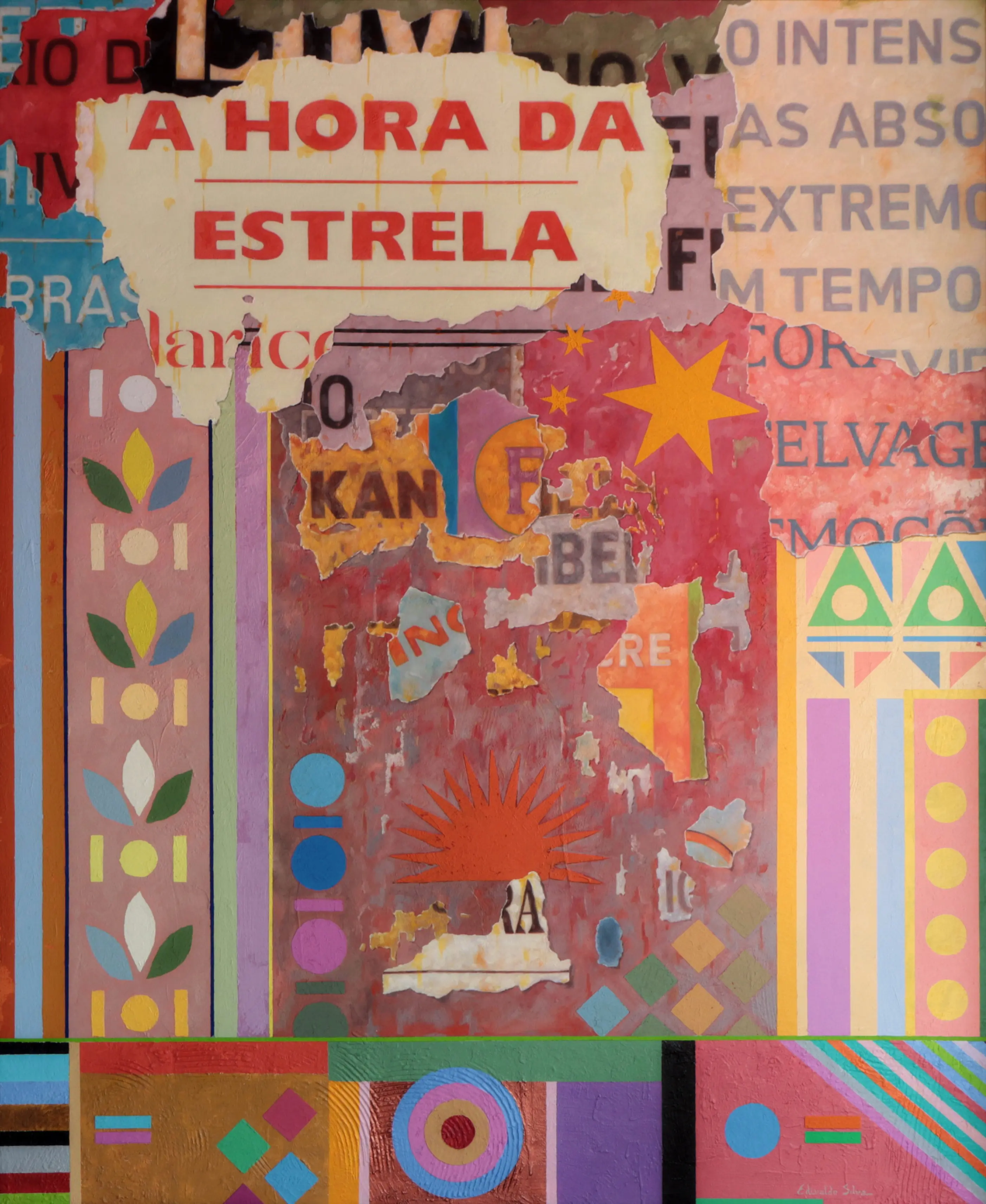 Entre o Silêncio e o Instante, obra de Edivaldo Silva