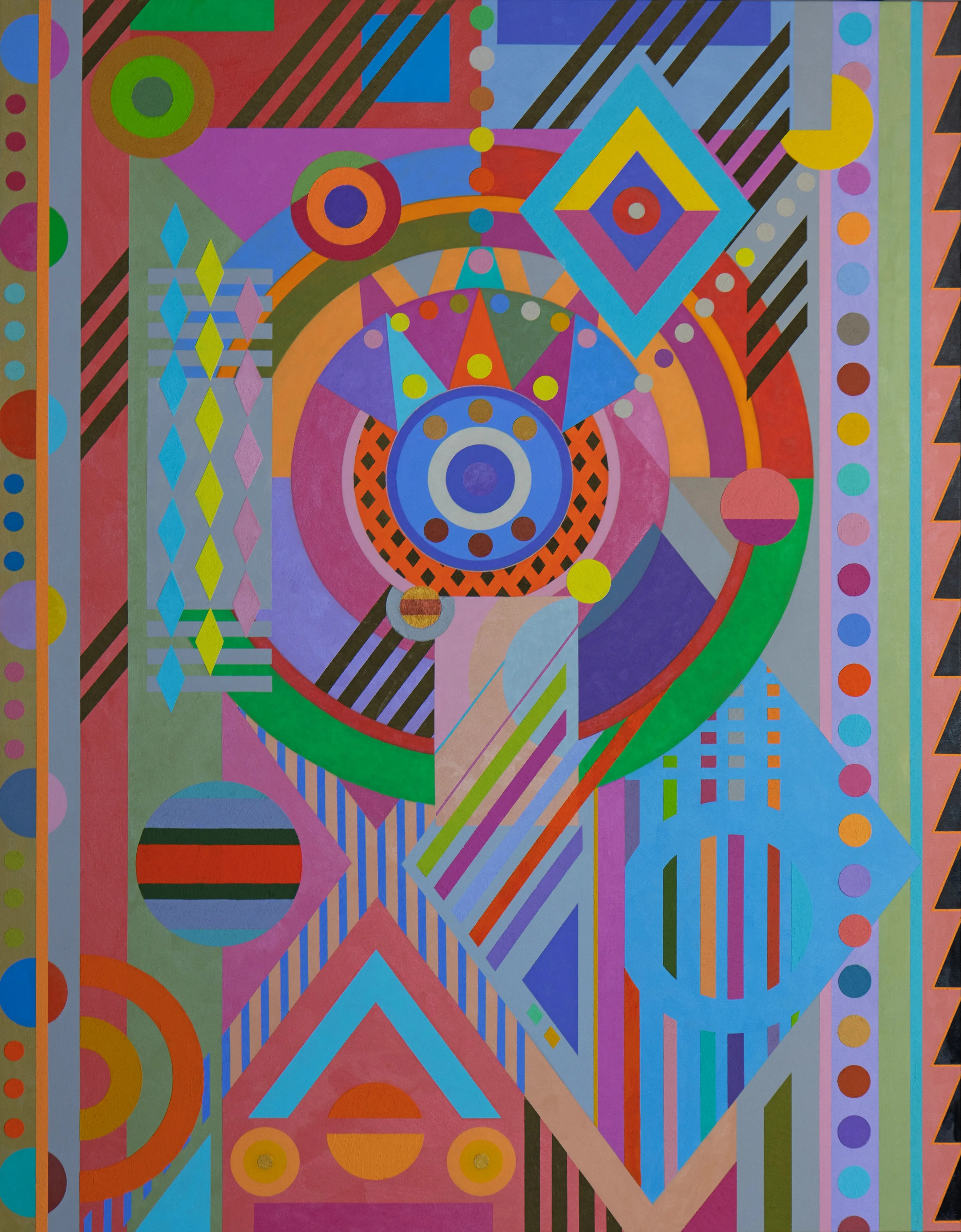 Cartografia Cromática II, obra de Edivaldo Silva